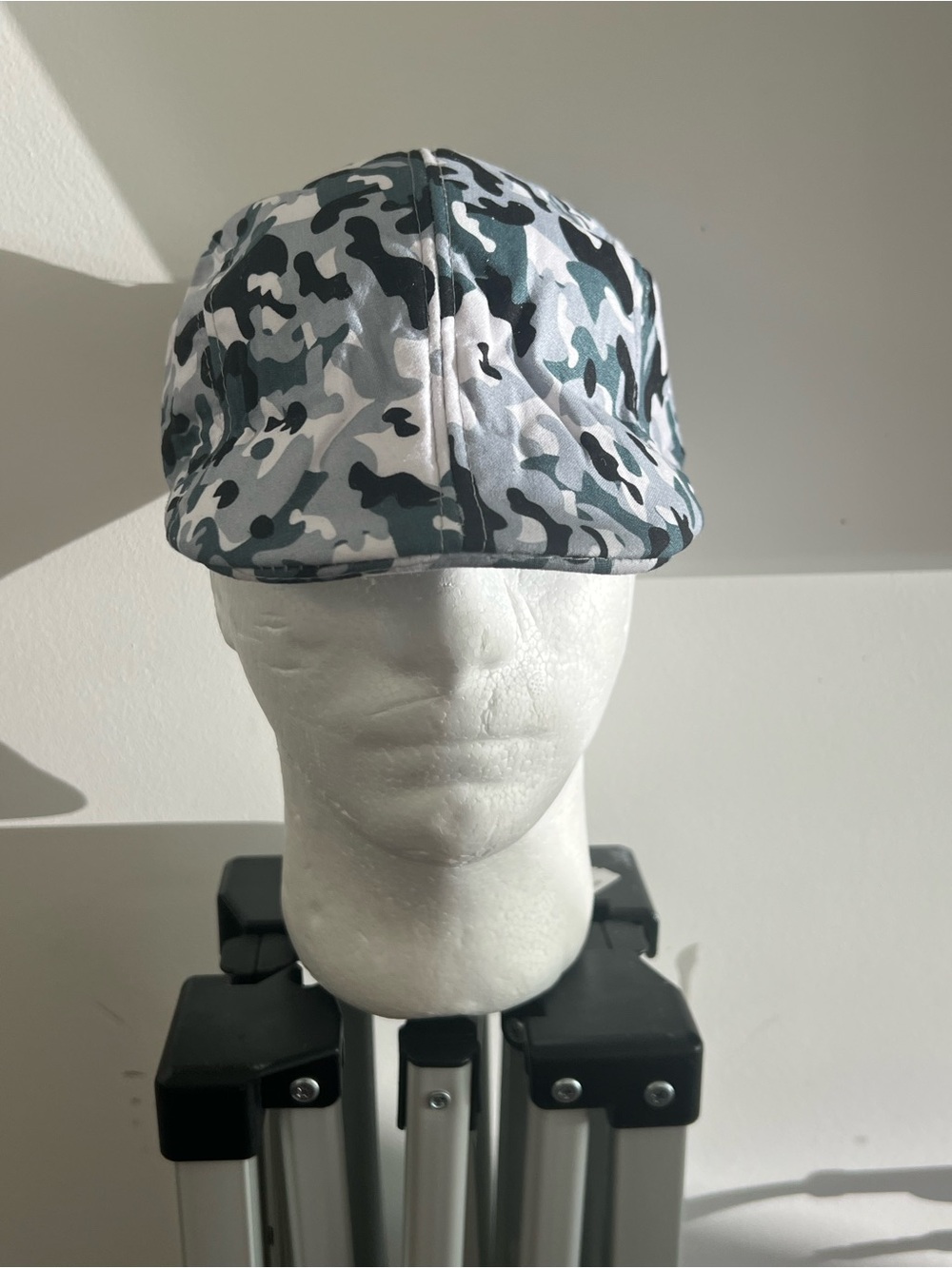 Camouflage Cycling Cap - Gray Camo